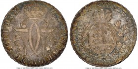 Christian VII 1/2 Speciedaler 1776-HIAB MS61 NGC, Kongsberg mint, KM252, ABH-17. Conditionally scarce and commonly encountered in lesser conditions, t...