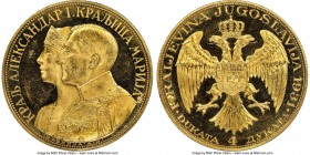 Alexander I gold "Sword Countermarked" 4 Dukata 1931-(K) MS62 Prooflike NGC, Kovnica mint, KM14.1. Sword countermark to right of Alexander's shoulder....