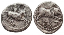 Pamphylia, Aspendus (c. 410-375 BC), AR Siglos,
Condition: Very Fine



Weight: 4,9 gr
Diameter: 18 mm