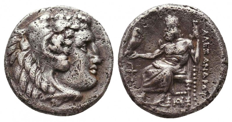 Kings of Macedon. Alexander III 'the Great' (336-323 BC). AR Drachm
Condition: V...
