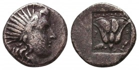 Rhodos, Rhodes AR Drachm. Circa 188-170 BC.
Condition: Very Fine



Weight: 2,5 gr
Diameter: 14 mm