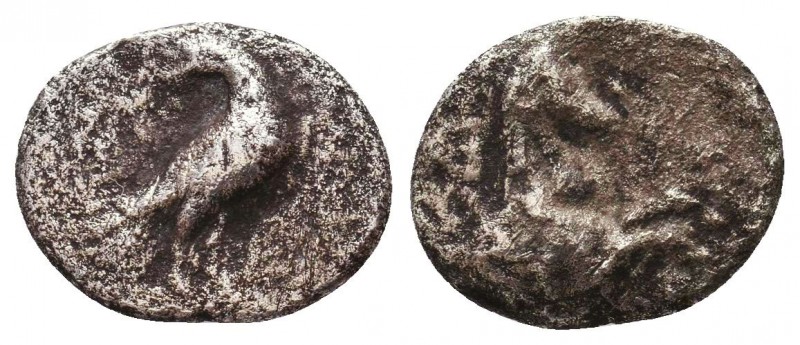Greek Coins , Ar Silver
Condition: Very Fine



Weight: 1.2 gr
Diameter: 12 mm