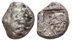 Greek AR Silver Obol, Ca. 350-300 BC. 
Condition: Very Fine



Weight: 2.3 gr
Diameter: 11 mm