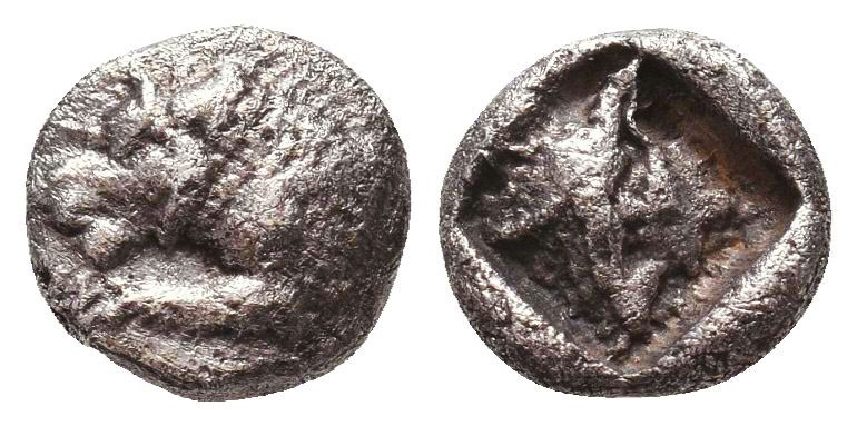 Greek AR Silver Obol, Ca. 350-300 BC. 
Condition: Very Fine



Weight: 0.8 gr
Di...