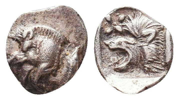 Greek AR Silver Obol, Ca. 350-300 BC. 
Condition: Very Fine



Weight: 0.4 gr
Di...