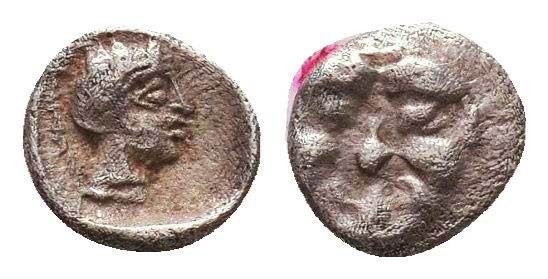Greek AR Silver Obol, Ca. 350-300 BC. 
Condition: Very Fine



Weight: 0,1 gr
Di...