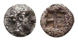Greek AR Silver Obol, Ca. 350-300 BC. 
Condition: Very Fine



Weight: 0,1 gr
Diameter: 4 mm