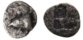 Greek AR Silver Obol, Ca. 350-300 BC. 
Condition: Very Fine



Weight: 0,3 gr
Diameter: 8 mm