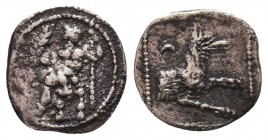 Greek AR Silver Obol, Ca. 350-300 BC. 
Condition: Very Fine



Weight: 0,6 gr
Diameter: 12 mm
