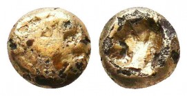 IONIA, Miletos. Circa 600-546 BC. EL 
Condition: Very Fine



Weight: 0.8 gr
Diameter: 6 mm