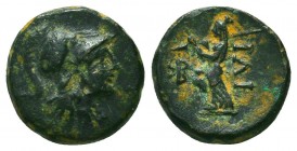 Greek Coins. Ae (1st century BC).
Condition: Very Fine



Weight: 2.4 gr
Diameter: 12 mm