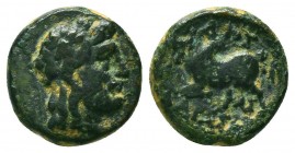 Greek Coins. Ae (1st century BC).
Condition: Very Fine



Weight: 1.9 gr
Diameter: 12 mm
