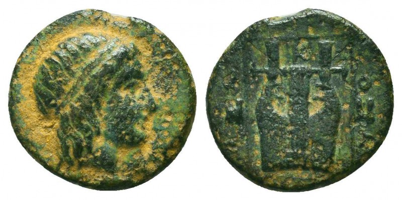 Greek Coins. Ae (1st century BC).
Condition: Very Fine



Weight: 1.5 gr
Diamete...