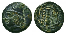 Greek Coins. Ae (1st century BC).
Condition: Very Fine



Weight: 1.3 gr
Diameter: 11 mm