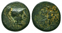 Greek Coins. Ae (1st century BC).
Condition: Very Fine



Weight: 2.3 gr
Diameter: 12 mm