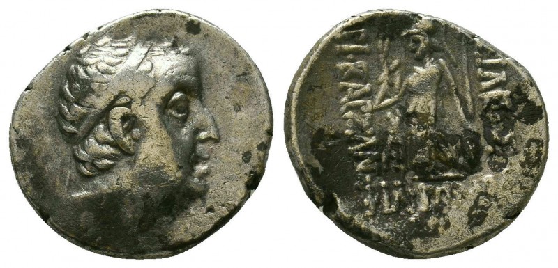 Kings of Cappadocia. Ariobarzanes I Philoromaios (96-63 BC). AR Drachm
Condition...