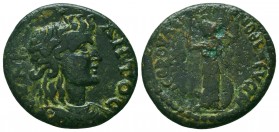 Pseudo-autonomous issue. 3rd Century AD. Æ 
Condition: Very Fine


Weight: 7.5 gr
Diameter: 25 mm