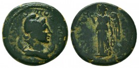 Pseudo-autonomous issue. 3rd Century AD. Æ 
Condition: Very Fine


Weight: 3.8 gr
Diameter: 18 mm