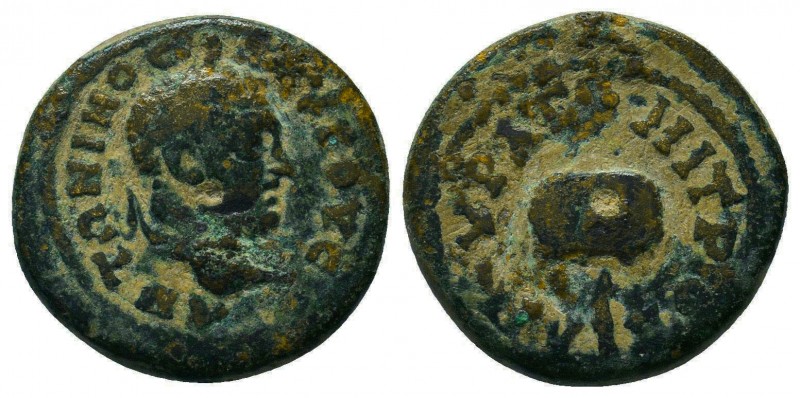 GALATIA. Ancyra. Caracalla, 198 - 217. Hemiassarion
Condition: Very Fine



Weig...