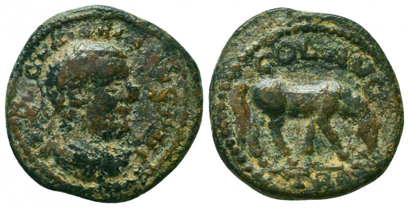 TROAS. Alexandria. Macrinus, 217 - 218 AD. Ae.
Condition: Very Fine



Weight: 5...