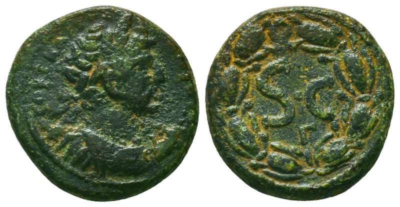 Seleucis and Pieria. Antiochia ad Orontem. Hadrian. A.D. 117-138. AE 
Condition:...