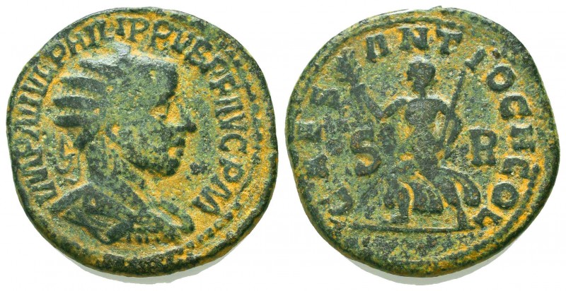 PISIDIA, Antiochia. Philip II, 247-249. Ae.
Condition: Very Fine



Weight: 10.9...