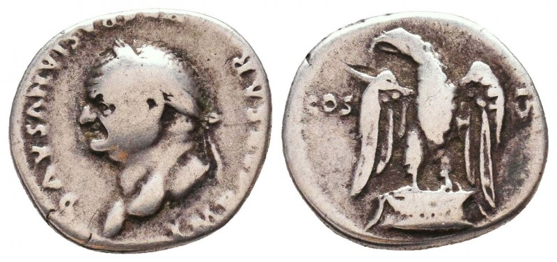 Vespasian, 69-79. Denarius
Condition: Very Fine



Weight: 3.3 gr
Diameter: 18 m...