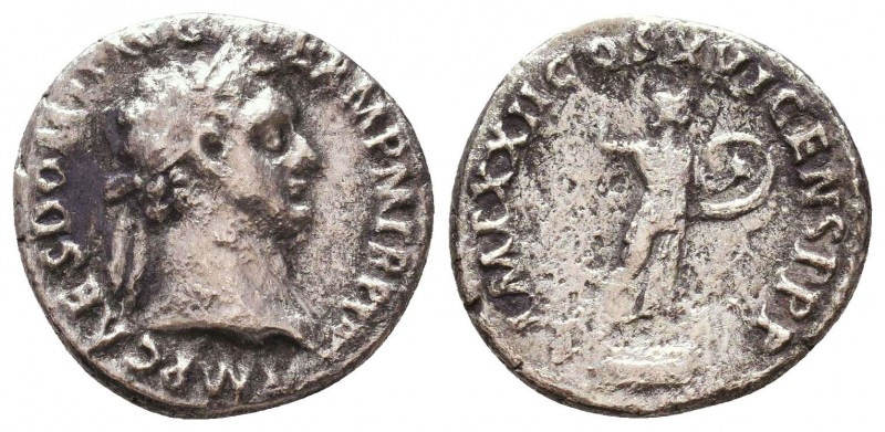 DOMITIAN (81-96). Denarius. 
Condition: Very Fine



Weight: 2.8 gr
Diameter: 18...