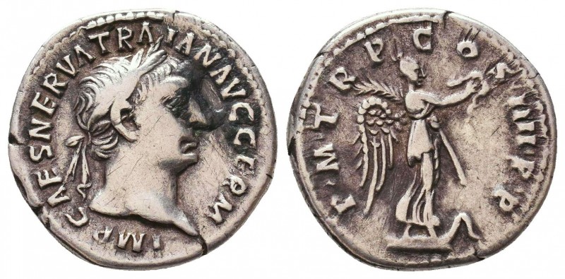 TRAJAN (98-117). Denarius.
Condition: Very Fine



Weight: 3.0 gr
Diameter: 19 m...