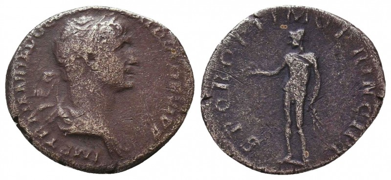 TRAJAN (98-117). Denarius.
Condition: Very Fine



Weight: 2.7 gr
Diameter: 18 m...