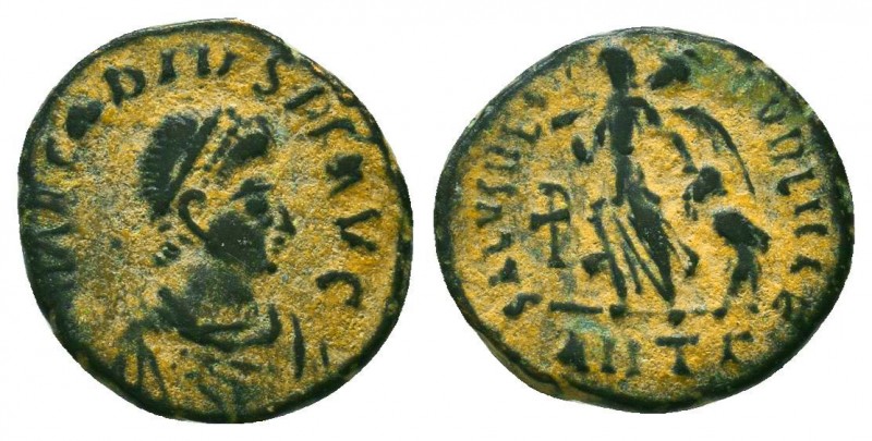 ARCADIUS (383-408). Ae. 
Condition: Very Fine



Weight: 1.4 gr
Diameter: 12 mm