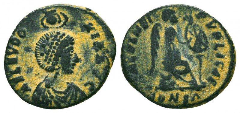 Aelia Eudoxia. Augusta, A.D. 400-404. AE
Condition: Very Fine



Weight: 1.9 gr
...