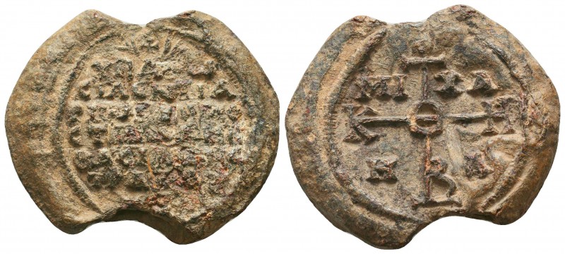 Byzantine Lead Seals, 7th - 13th Centuries
Condition: Very Fine



Weight: 28.1 ...