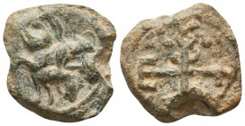 Byzantine Lead Seals, 7th - 13th Centuries
Condition: Very Fine



Weight: 10.2 gr
Diameter: 21mm