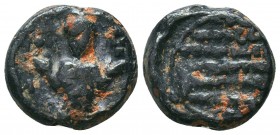 Byzantine Lead Seals, 7th - 13th Centuries
Condition: Very Fine



Weight: 7.8 gr
Diameter: 17 mm