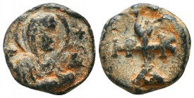 Byzantine Lead Seals, 7th - 13th Centuries
Condition: Very Fine



Weight: 5.7 gr
Diameter: 17 mm