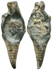 Byzantine Lead Seals, 7th - 13th Centuries
Condition: Very Fine



Weight: 8.3 gr
Diameter: 40 mm