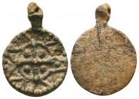 Byzantine Lead Seals, 7th - 13th Centuries
Condition: Very Fine



Weight: 4.2 gr
Diameter: 23 mm