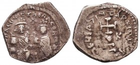 Heraclius, with Heraclius Constantine, 610-641. Hexagram
Condition: Very Fine



Weight: 6.4 gr
Diameter: 21 mm