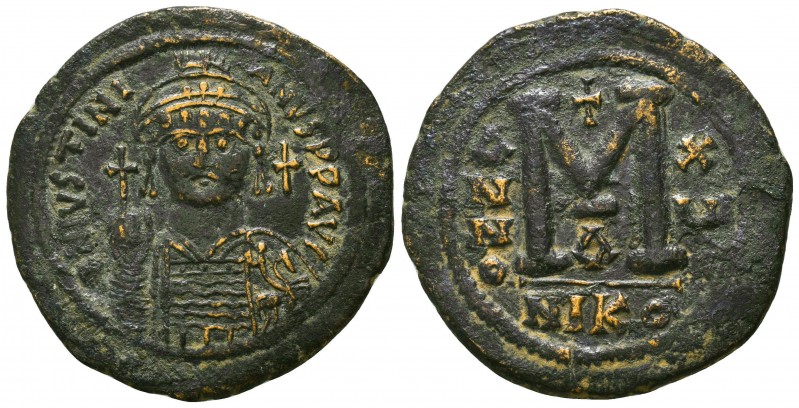 Justinian I. A.D. 527-565. AE 
Condition: Very Fine



Weight: 18.9 gr
Diameter:...