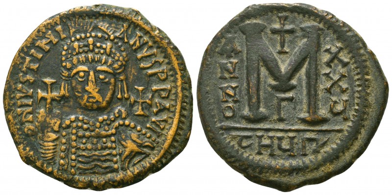 Justinian I. A.D. 527-565. AE 
Condition: Very Fine



Weight: 19.9 gr
Diameter:...