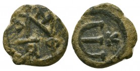 Justinian I. A.D. 527-565. AE 
Condition: Very Fine



Weight: 1.6 gr
Diameter: 14 mm