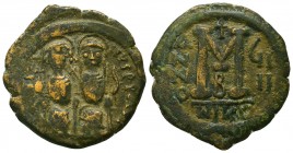 Justin II, with Sophia. 565-578. Æ Follis
Condition: Very Fine



Weight: 13.9 gr
Diameter: 29 mm