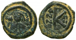 Byzantine Coins Ae, 7th - 13th Centuries
Condition: Very Fine



Weight: 5.3 gr
Diameter: 21 mm