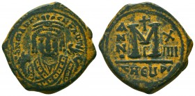 Maurice Tiberius. A.D. 582-602. AE 
Condition: Very Fine



Weight: 12.0 gr
Diameter: 26 mm