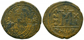 Maurice Tiberius. A.D. 582-602. AE 
Condition: Very Fine



Weight: 10.3 gr
Diameter: 27 mm