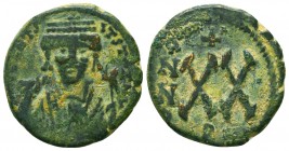 Heraclius (610-641 AD). AE Follis 
Condition: Very Fine



Weight: 7.5 gr
Diameter: 23 mm