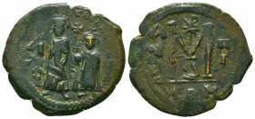 Heraclius (610-641 AD). AE Follis 
Condition: Very Fine



Weight: 9.5 gr
Diameter: 30 mm