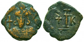 Constantine IV. 668-685 AD. AE Decanummium, Constantinople.
Condition: Very Fine



Weight: 4.7 gr
Diameter: 20 mm