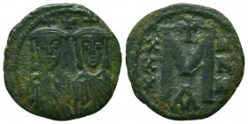 Leo III and Constantine V, AE Follis. Constantinople mint, 717-741 AD.
Condition: Very Fine



Weight: 4.4 gr
Diameter: 21 mm